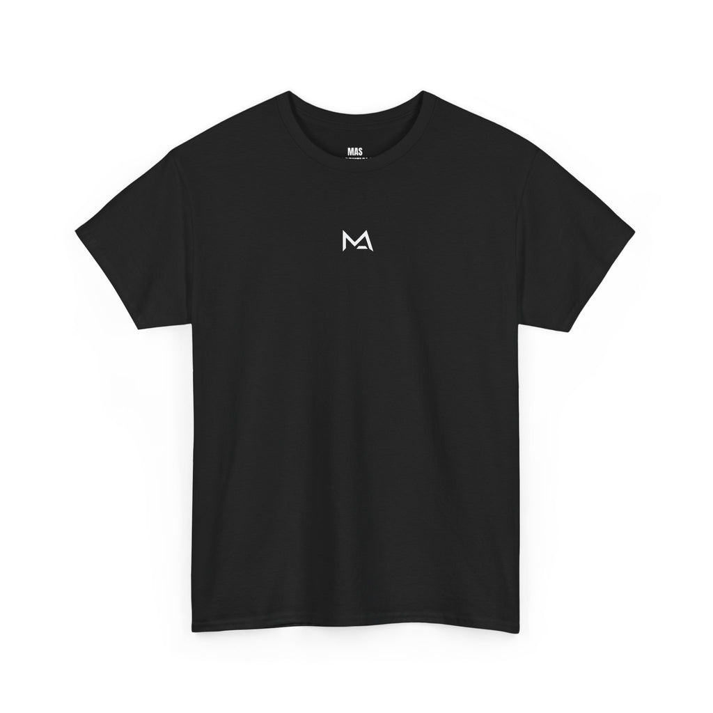 Mas Essential Logo and back print | Comfortable Heavy-Weight Tee