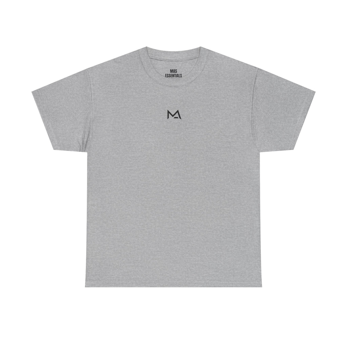 Mas Essential Logo and back print | Comfortable Heavy-Weight Tee