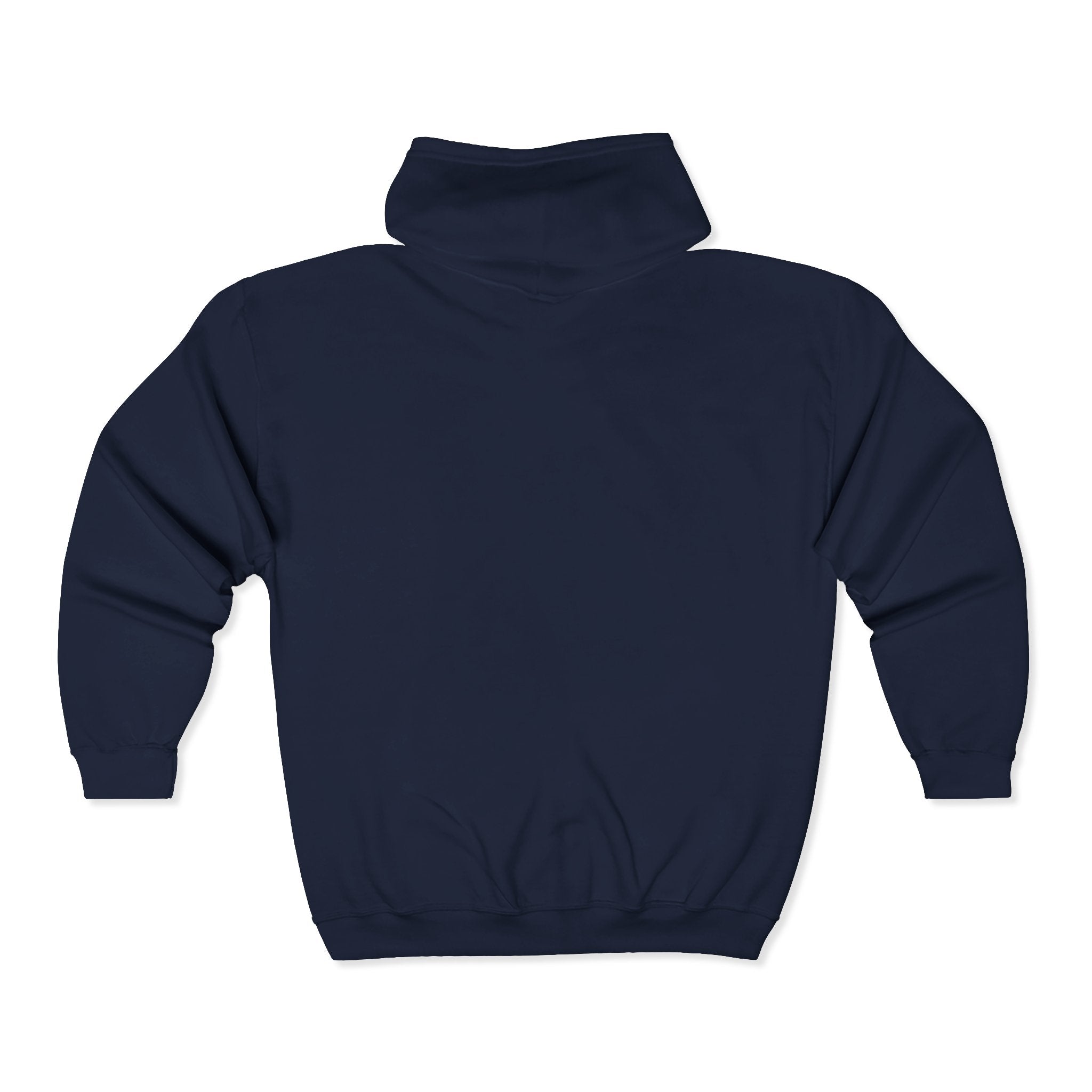 Mas Logo Unisex Heavy Full Zip Hooded Sweatshirt