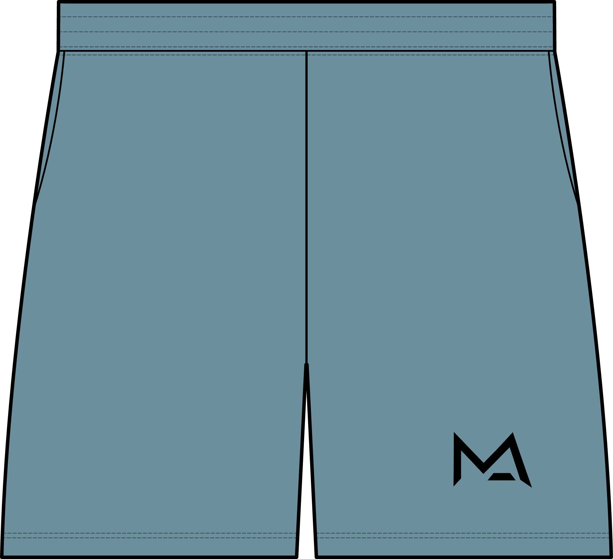 Mas Logo Comfortable Athletic Gym Shorts