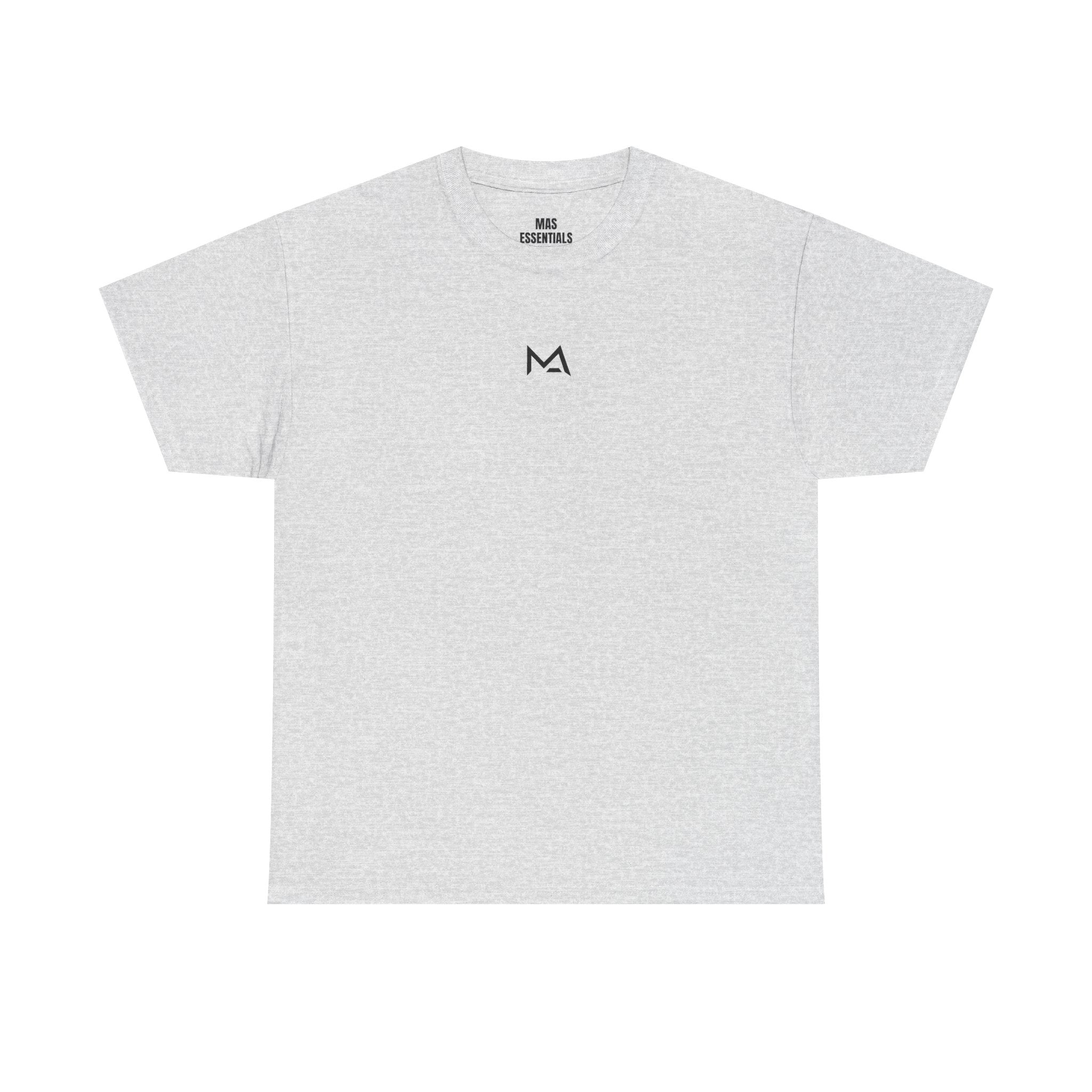 Mas Essential Logo and back print | Comfortable Heavy-Weight Tee