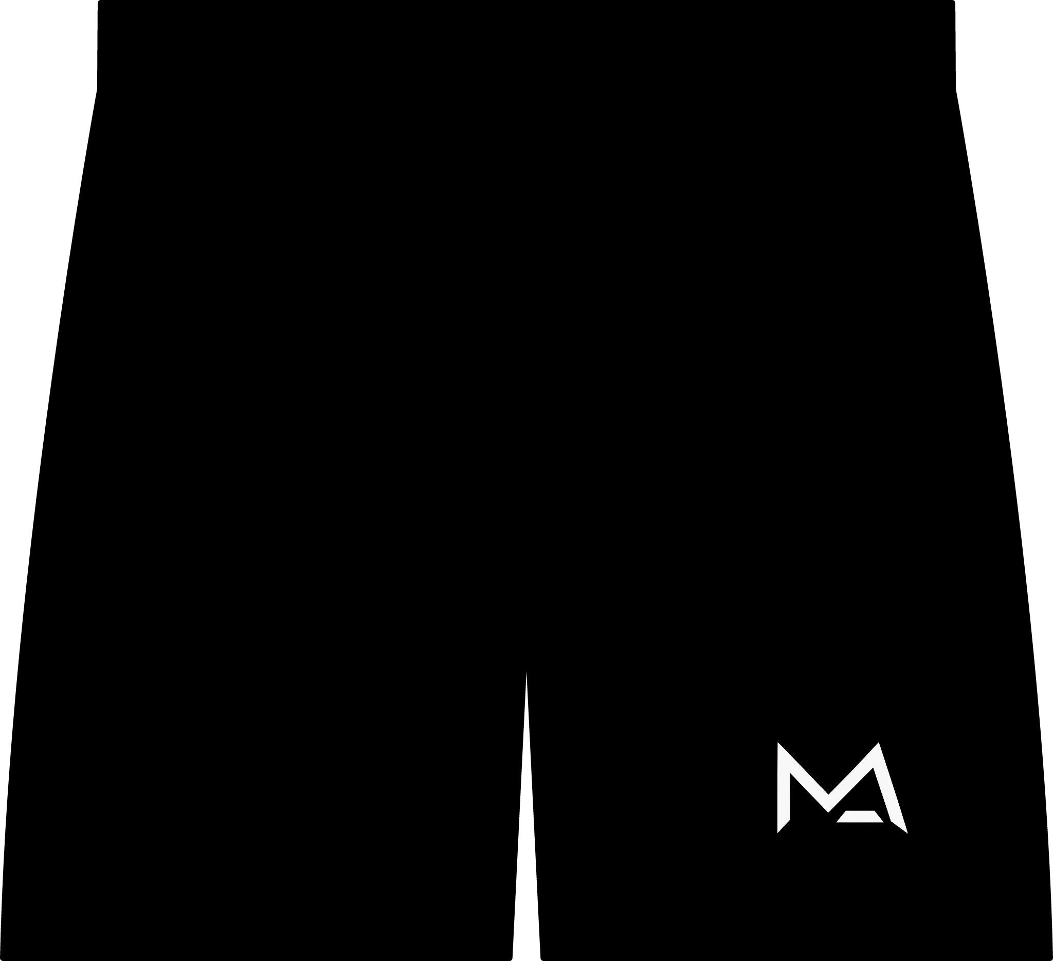 Mas Logo Comfortable Athletic Gym Shorts