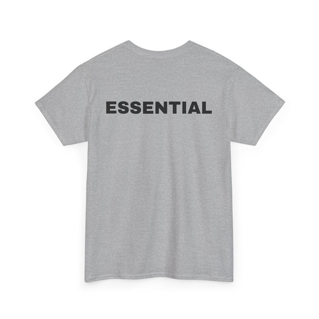 Mas Essential Logo and back print | Comfortable Heavy-Weight Tee