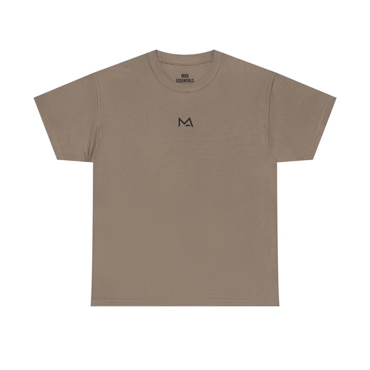 Mas Essential Logo and back print | Comfortable Heavy-Weight Tee