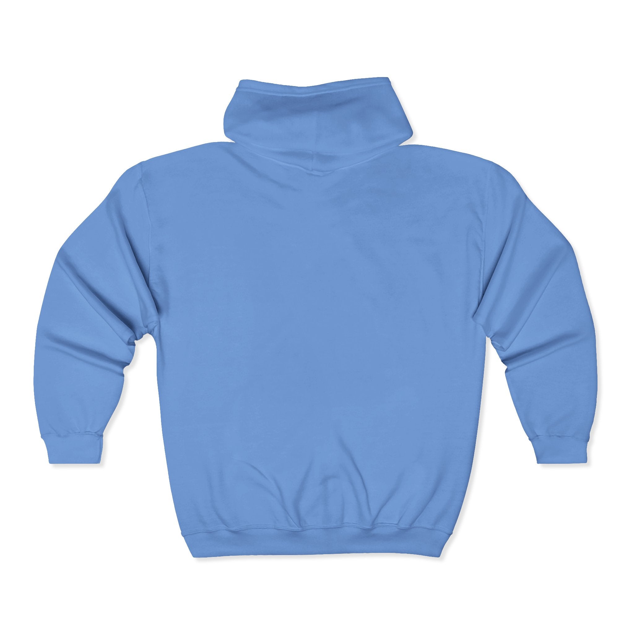 Mas Logo Unisex Heavy Full Zip Hooded Sweatshirt