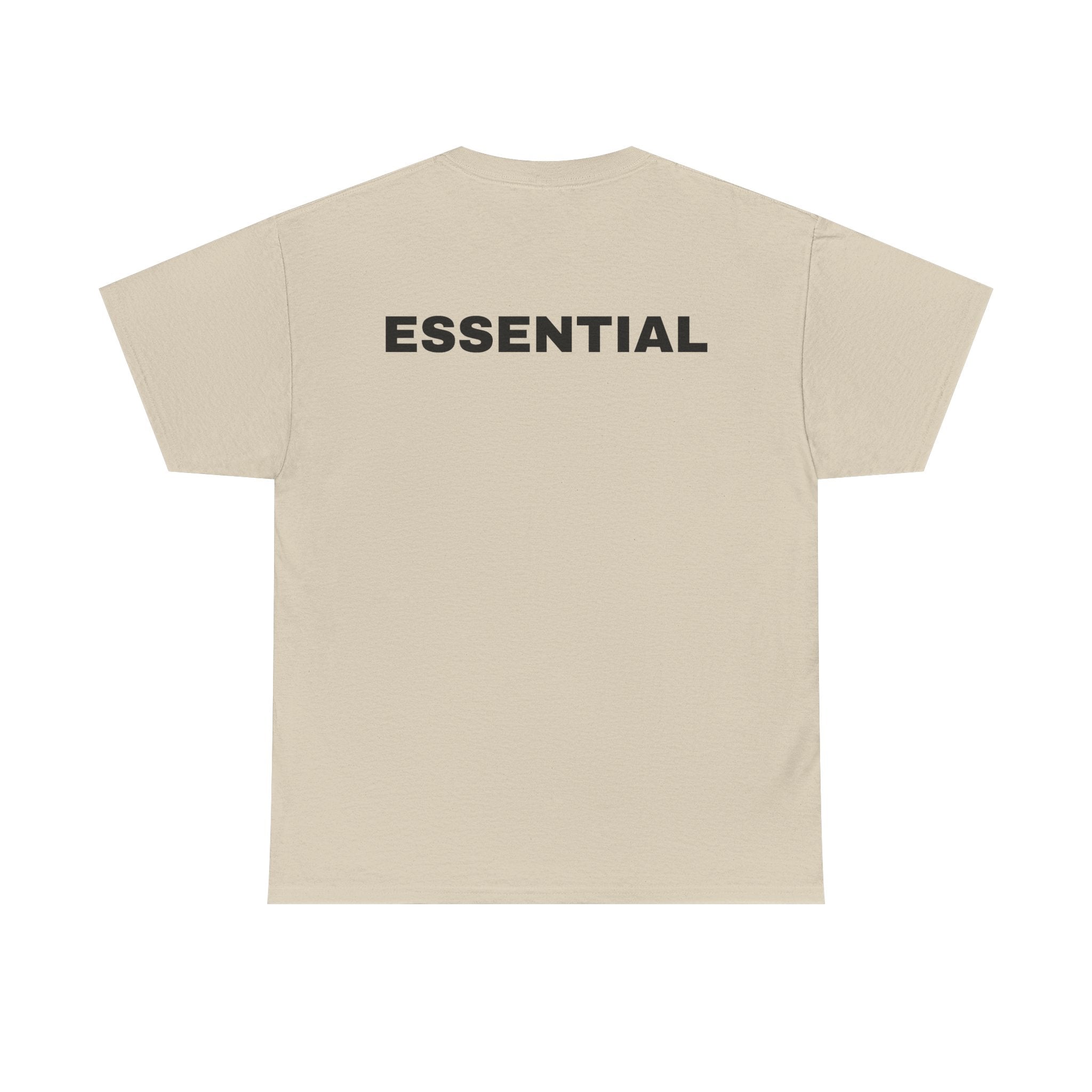 Mas Essential Logo and back print | Comfortable Heavy-Weight Tee