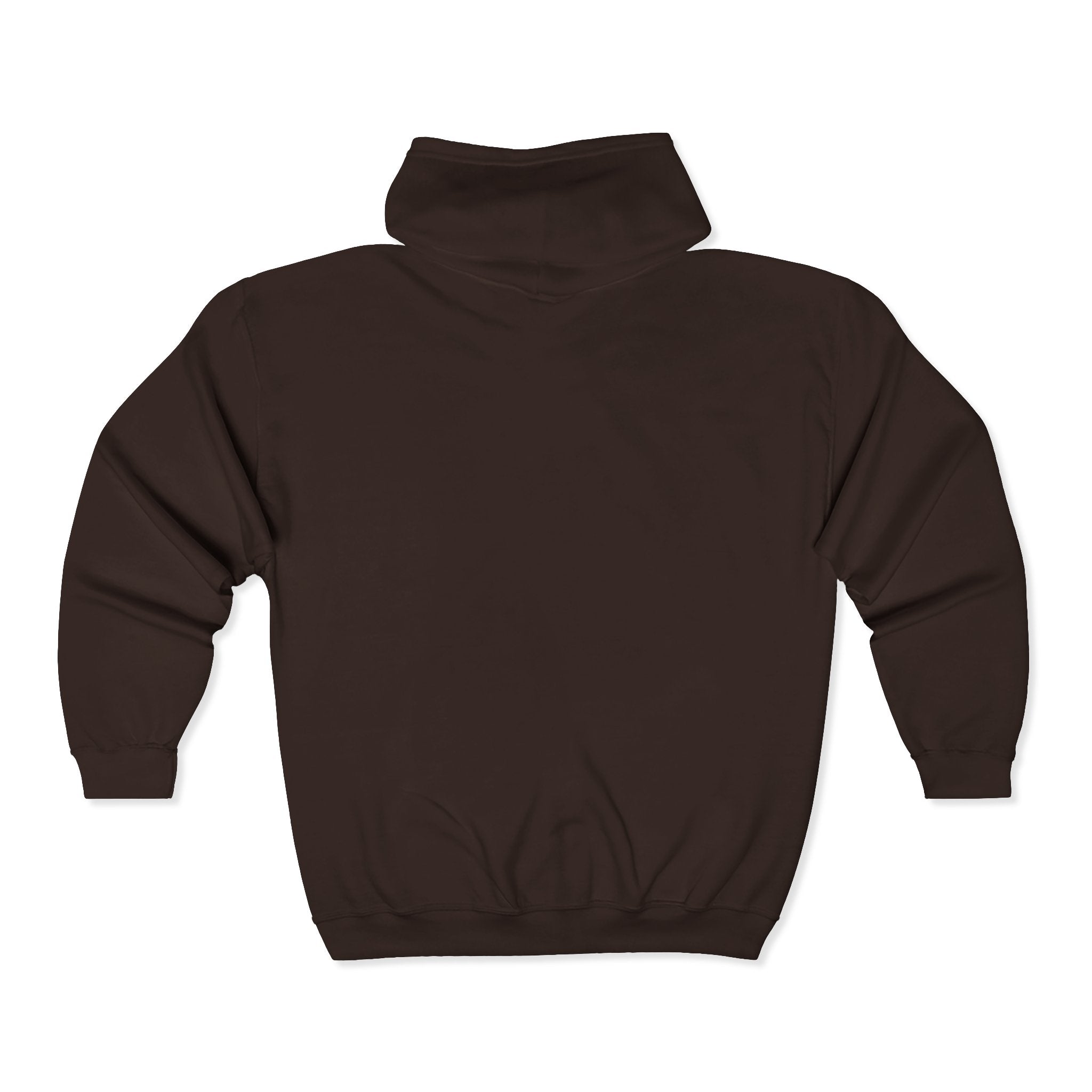 Mas Logo Unisex Heavy Full Zip Hooded Sweatshirt