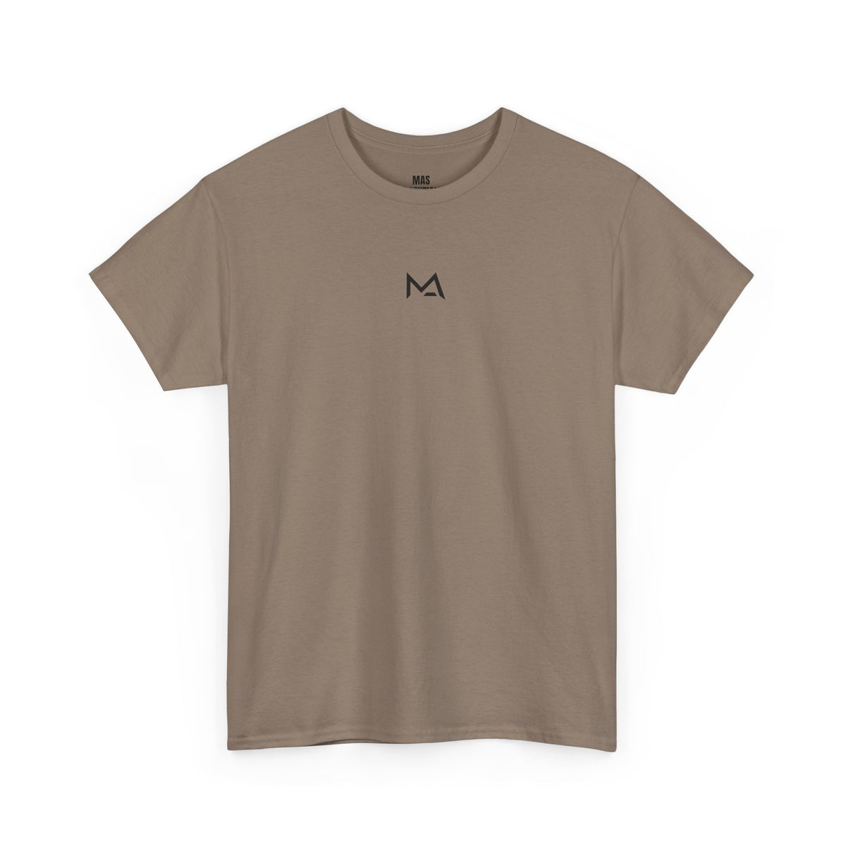 Mas Essential Logo and back print | Comfortable Heavy-Weight Tee