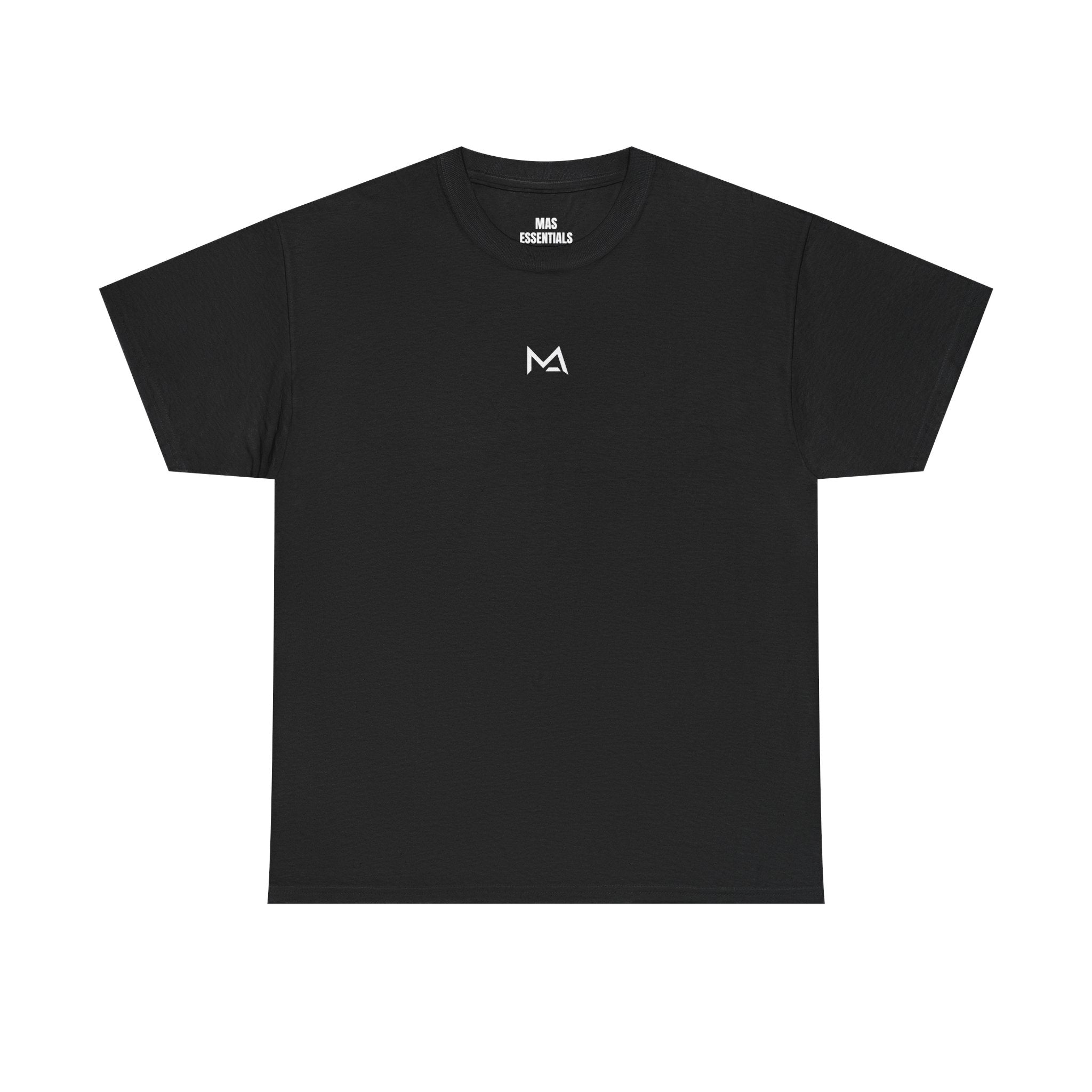 Mas Essential Logo and back print | Comfortable Heavy-Weight Tee