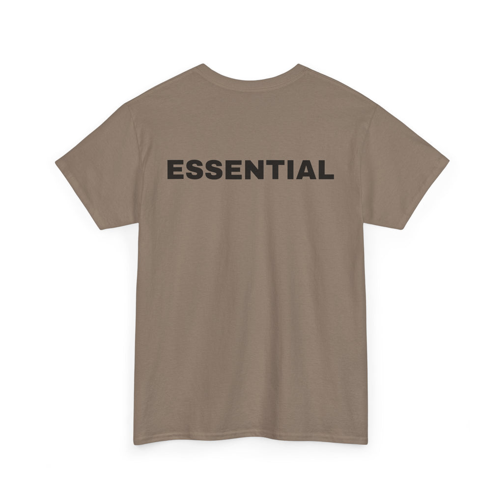 Mas Essential Logo and back print | Comfortable Heavy-Weight Tee