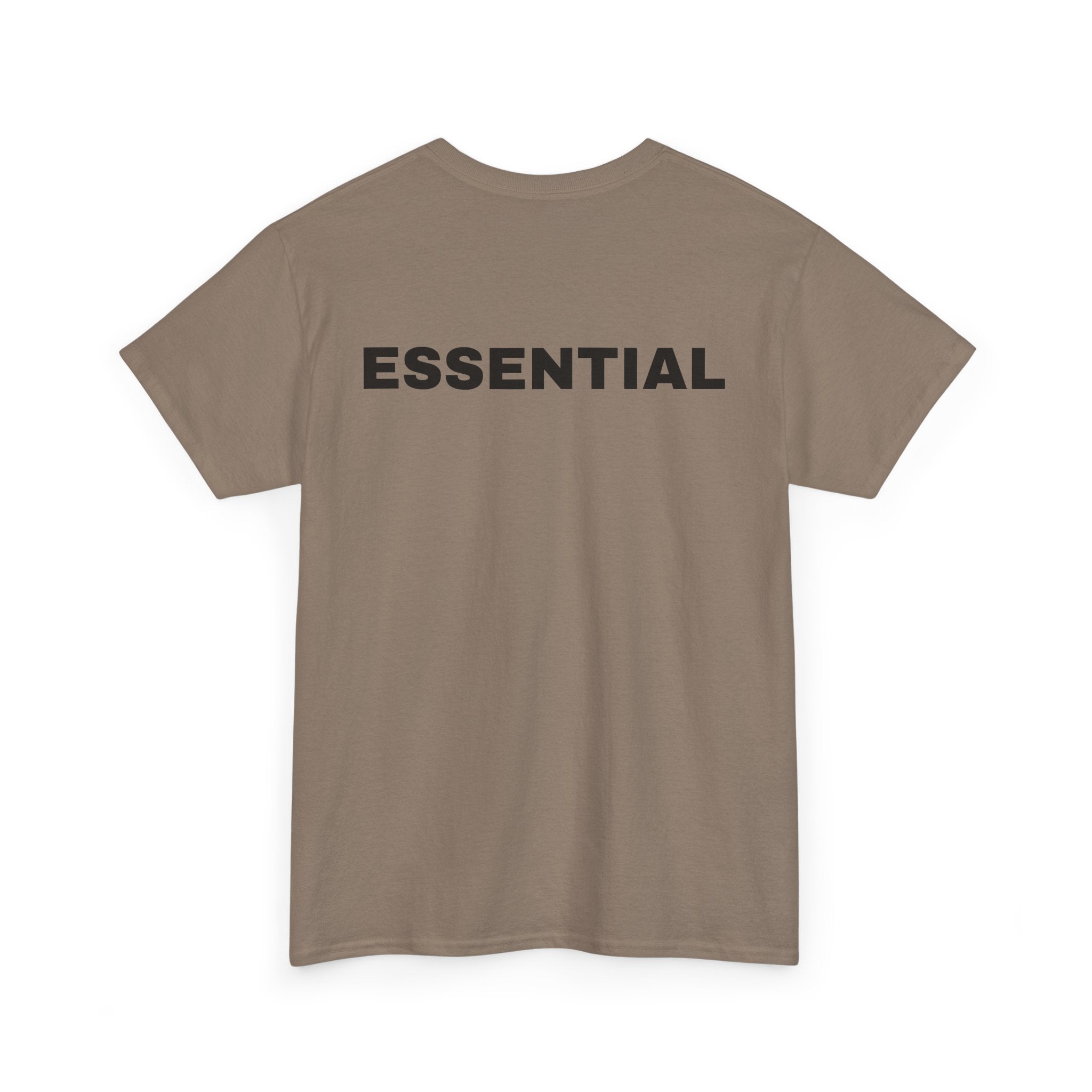 Mas Essential Logo and back print | Comfortable Heavy-Weight Tee