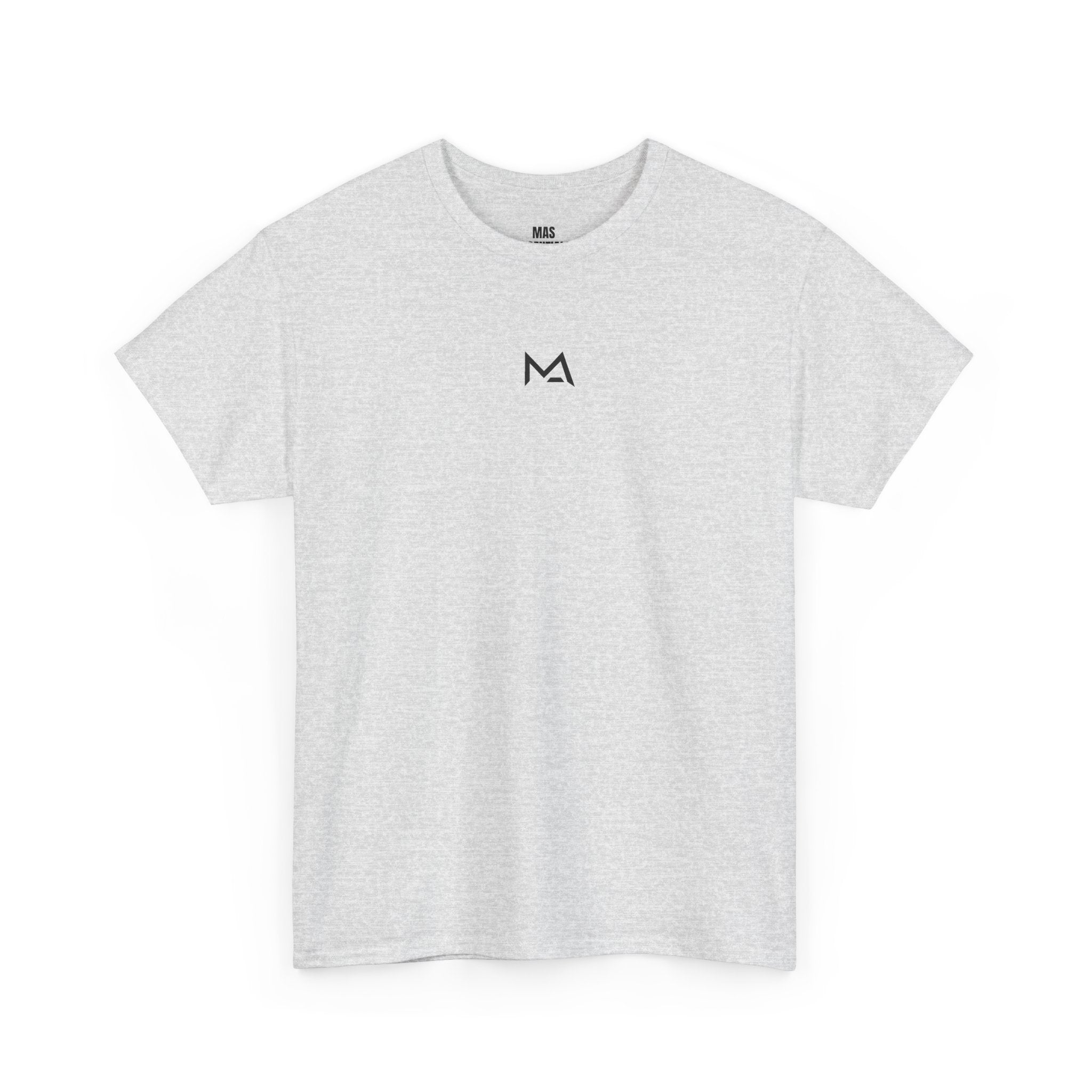 Mas Essential Logo and back print | Comfortable Heavy-Weight Tee