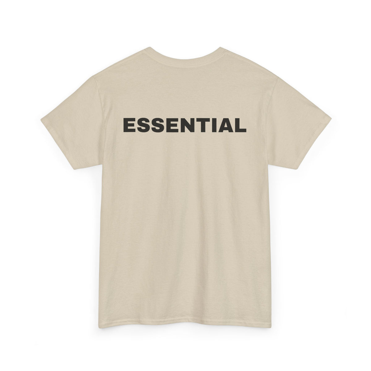 Mas Essential Logo and back print | Comfortable Heavy-Weight Tee
