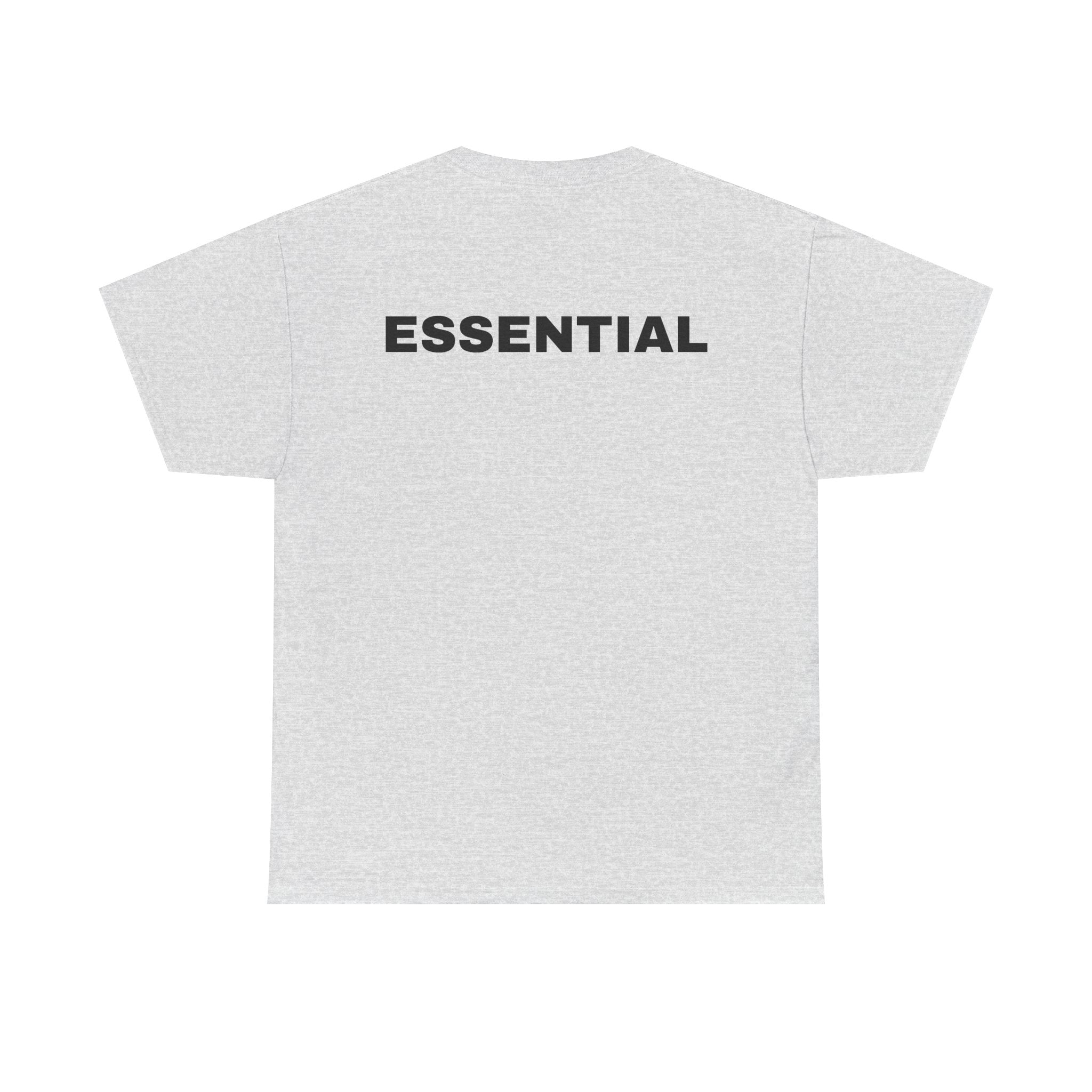 Mas Essential Logo and back print | Comfortable Heavy-Weight Tee