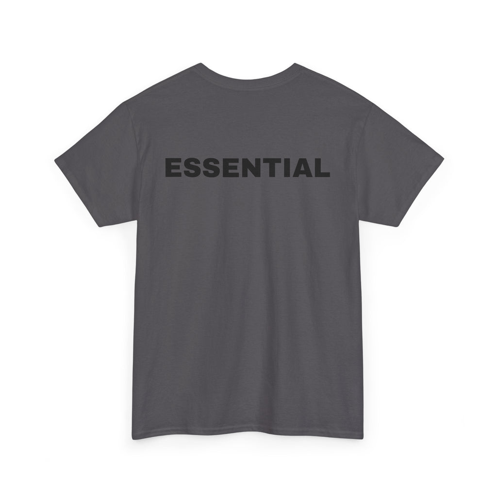 Mas Essential Logo and back print | Comfortable Heavy-Weight Tee
