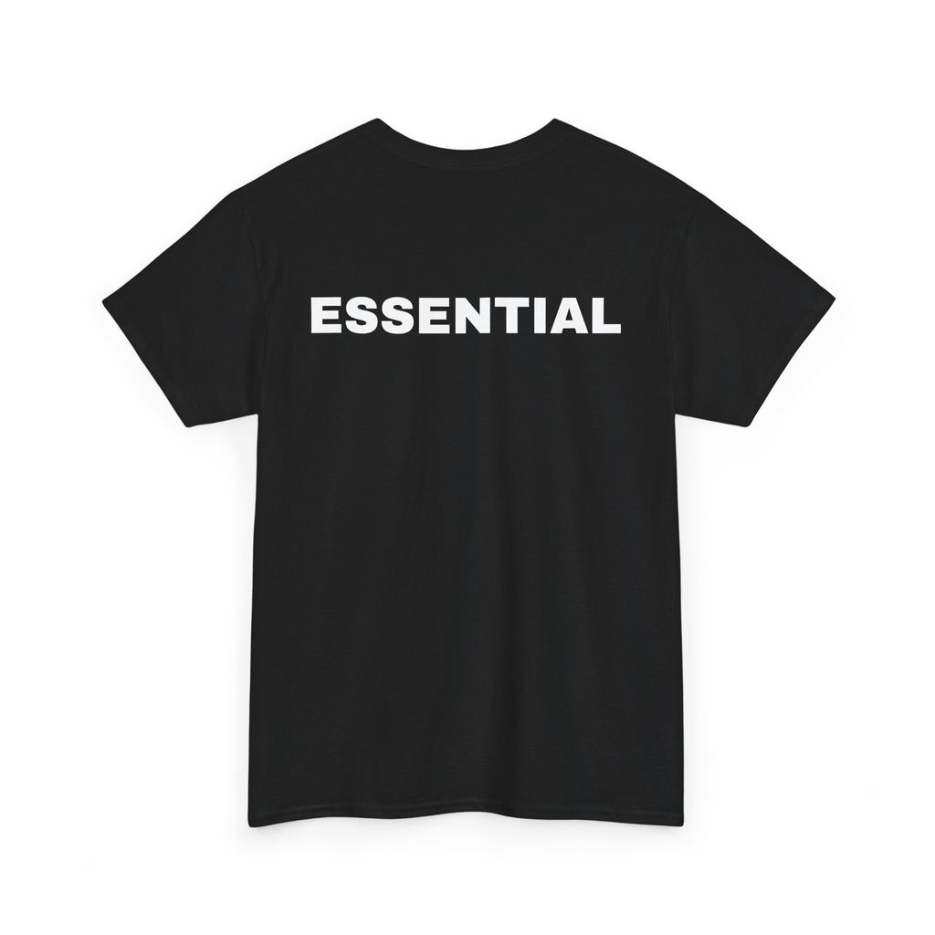 Mas Essential Logo and back print | Comfortable Heavy-Weight Tee
