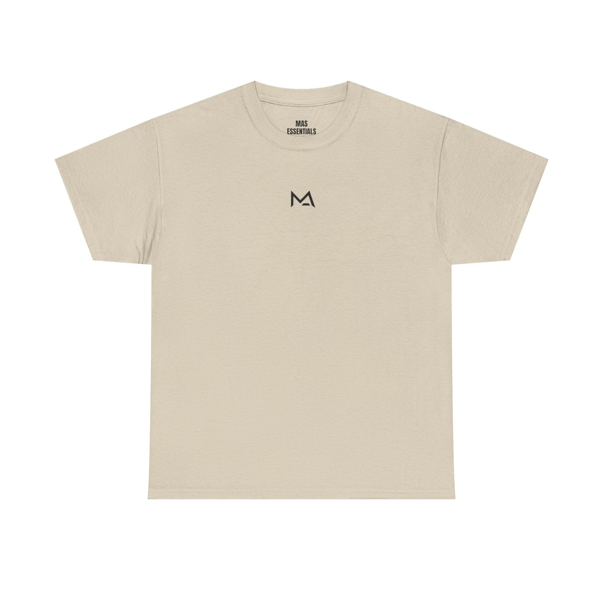 Mas Essential Logo and back print | Comfortable Heavy-Weight Tee