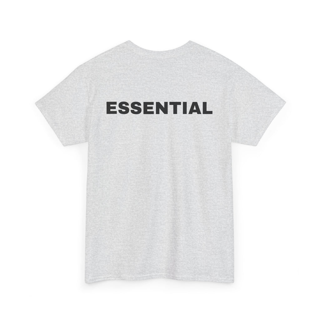 Mas Essential Logo and back print | Comfortable Heavy-Weight Tee